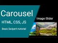 Create a Responsive with HTML CSS JavaScript Swiper Tutorial