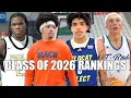 CLASS OF 2026 UPDATED RANKINGS