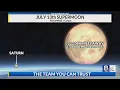 Super moon visible tonight
