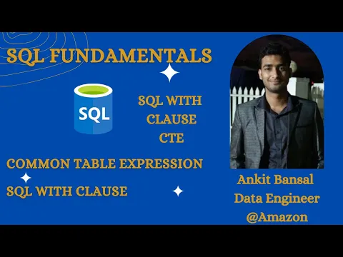 Download MP3 How to Write SQL with CTE | SQL With Clause | Common Table Expression