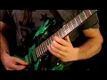 Omnium Gatherum - The Unknowing guitar solo cover