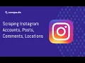 How To Scrape Instagram Data Instagram Web Scraping
