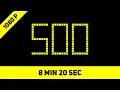 500 Sec Timer Alarm Simple Timer