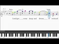 Chevy Van by Sammy Johns - Easy piano tutorials with leadsheet and chords