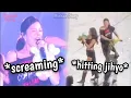 Download Lagu jeongyeon SCREAMING so hard when nayeon, momo and sana danced around her