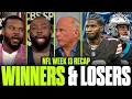 Biggest WINNERS LOSERS from NFL Week 13 Panthers UPSET Rams 49ers shut down Shedeur MORE