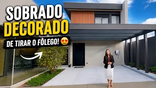 😍 ESSE SOBRADO DECORADO É DE TIRAR O FÔLEGO! 🏡 | Tour Completo | Campo Grande - MS