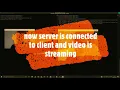 Live Streaming Chat App without voice using cv2 module of Python