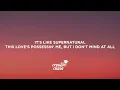 Ariana Grande - supernatural (Lyrics)