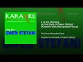4 in the Morning (In the Style of Gwen Stefani) (Karaoke with Background Vocal)