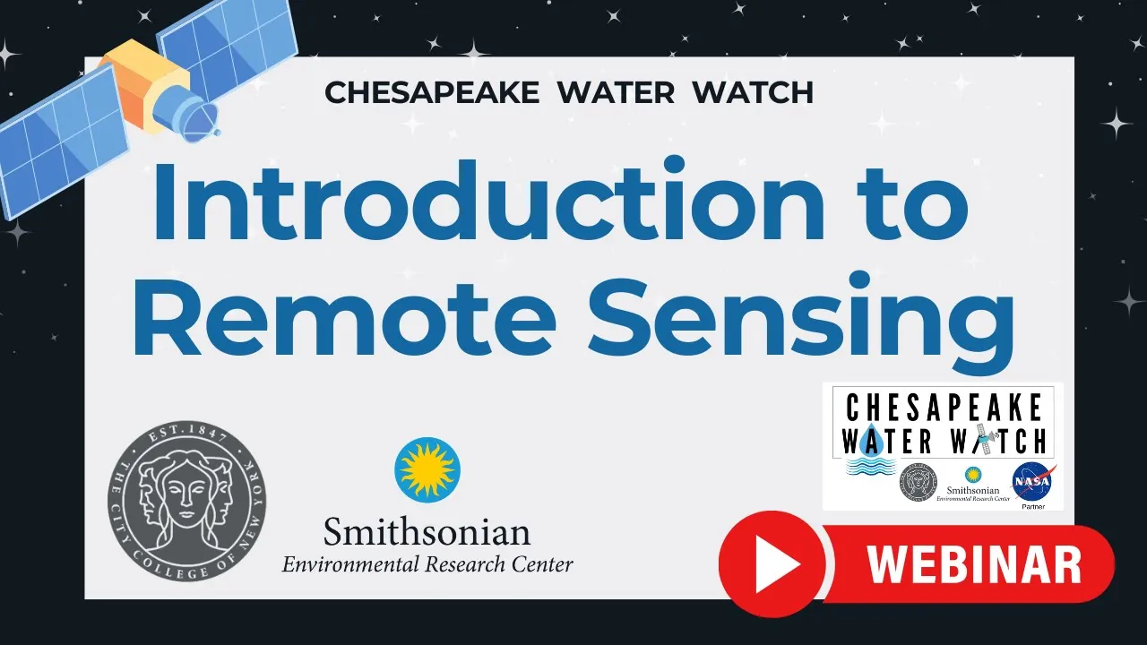 CWW Introduction to Remote Sensing Webinar (April 24th, 2025)