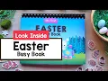 Easter Busy Book Learning Binder Easter Activity Book