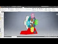 Inventor Clock Simulation
