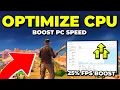 How To Optimize For Gaming - Boost FPS Fix Stutters 2025