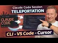 Claude Code Teleportation Explained CLI to VS Code to Cursor