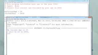 COP1000 Starting out with Python