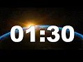 90 Seconds Timer with sound alarm - COUNTDOWN