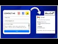 Send Email from HTML Form for free in Telugu EmailJS in Telugu