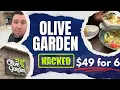 Cheap Family Meal HACK at Olive Garden