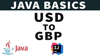 Converting USD to GBP in Java - Java JDK 1 8