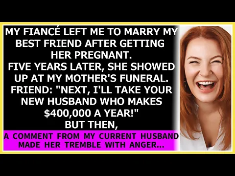 Download MP3 My fiancé left me to marry my friend after getting her pregnant. She showed up at my mom's funeral…