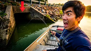We Found a Hidden Tunnel During a Fishing Tournament...