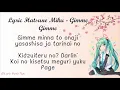 Lyric Gimme Gimme - Hatsune Miku
