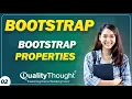 Bootstrap Properties with Examples - Full Course for Beginners Session