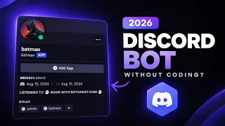 2026 Create your Own Discord Bot within 3 Minutes
