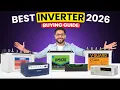 Best Inverter Buying Guide 2026 Which Inverter Battery Should You Buy Complete Guide