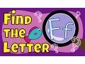 Alphabet Games Find the Letter F