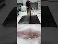FULL WASH on a hand-knotted wool rug What a beautiful red
