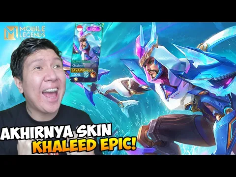 AKHIRNYA FIGTHER KESUKAAN KU KHALEED DAPAT SKIN EPIC BAGUS BANGET LANGSUNG BANTAI! Mobile Legends