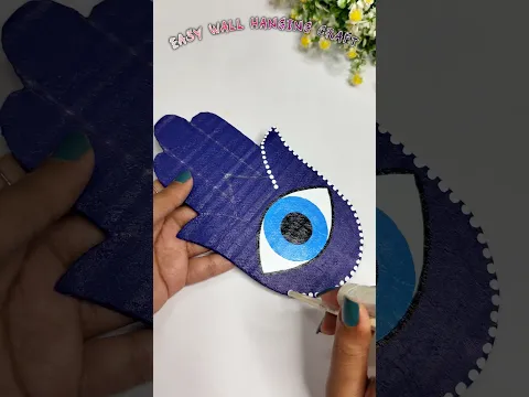 Easy Wall Hanging Craft Ideas - Home Decoration #wallhanging #homedecor #craftideas #cardboardcraft