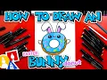 How To Draw A Funny Easter Bunny Donut