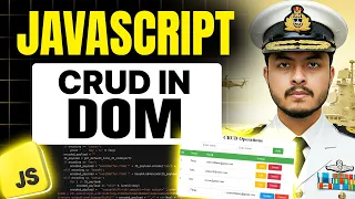 CRUD Operations in DOM The Document Object Model DOM Explained Javascript Full Course