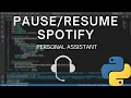 Python Tutorial - Toggle Spotify Personal Assistant
