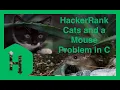 Cats and a Mouse Problem - HackerRank Solution in C