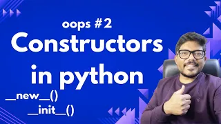 Constructors creation of objects in detail in python