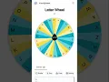 YourSpinner Spin the Letter Wheel - Fun Tool for Games Activities