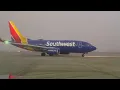 Southwest Airlines N460WN Boeing 737 - Foggy Morning at Houston Hobby HOU 2024