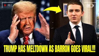 BARRON Goes Viral for the WRONG REASON and TRUMP LOSES IT