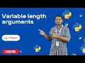 Variable length Arguments in Python Python Tutorials - 2022 Codegnan