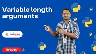 Variable length Arguments in Python Python Tutorials - 2022 Codegnan