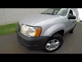 4K Review 2004 Ford Escape Silver Virtual Test-Drive Walk-around