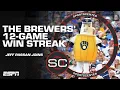 Jeff Passan on the Brewers win streak The state of the Yankees Mets Cubs SportsCenter