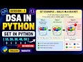 DSA in Python Session 3 Python Set Tutorial for Beginners