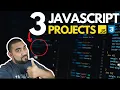 Javascript Tutorial Make 3 Full Javascript projects starts easy and gets harder