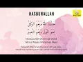 Download Lagu Zikir Hasbunallah - Mohon Bantuan Allah Saat Kesempitan (1000X ulang)