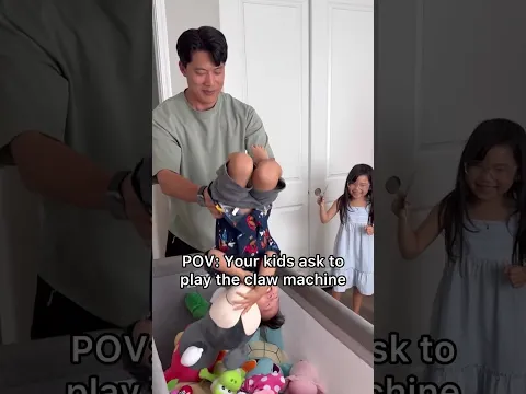 POV: Your kids ask to play the claw machine